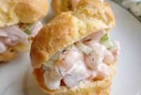 Savory Shrimp Profiterole Bites