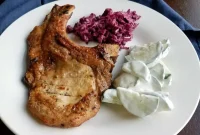 Golden Glazed Honey Mustard Chops