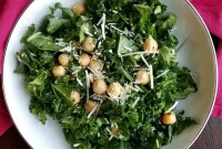 Zesty Lemon Kale and Chickpea Medley