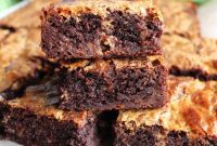 Fudgy Condensed Milk Brownies