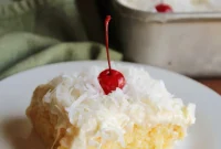 Ambrosia Nectar Poke Cake