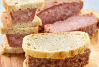 Golden Glazed Ham Loaf