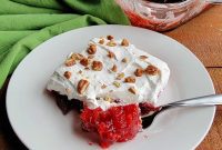 Frosted Cranberry Gelatin Delight