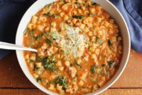 Rustic Italian Sausage Ditalini Soup