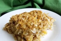 Tropical Bliss Baked Oatmeal with Pineapple and Coconut