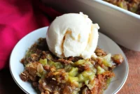 Grandma’s Rhubarb Crisp