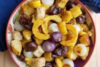 Golden Autumn Roast with Maple and Chestnuts