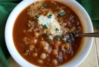 Autumn Spice Hard Cider Chili