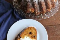 Harvest Pumpkin Bundt Cake with Cream Cheese Core