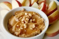 Peanut Butter Yogurt Fruit Delight