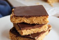 Crispy Peanut Butter Chocolate Squares