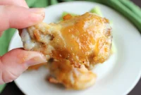 Crispy Baked Peach Habanero Chicken Wings