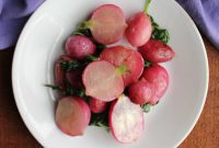 Root to Leaf Roasted Radishes
