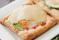 Flaky Puff Pastry Eggs Benedict
