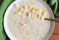 Nana’s Bayou Crab Chowder