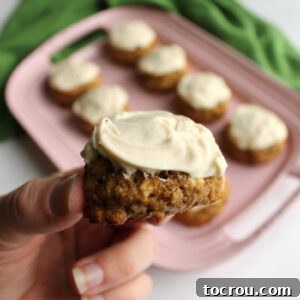 Banana Oatmeal Cookies Delicious whole wheat banana oatmeal cookies with maple cream cheese glaze, ready to enjoy.