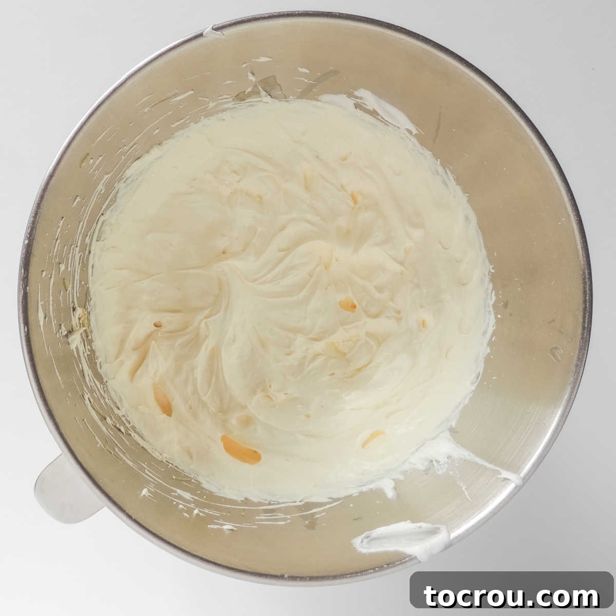 Stars and Stripes Cookie Squares 10 Pudding and whipped topping mixing bowl, ready to be used.