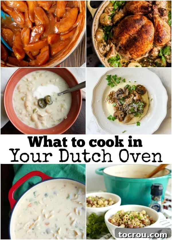 Unlock the Potential of Your Dutch Oven A vibrant blue Dutch oven, symbolizing endless cooking possibilities and culinary adventures.