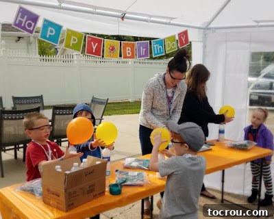 A visual demonstration of blowing up balloons using the classic baking soda and vinegar chemical reaction.