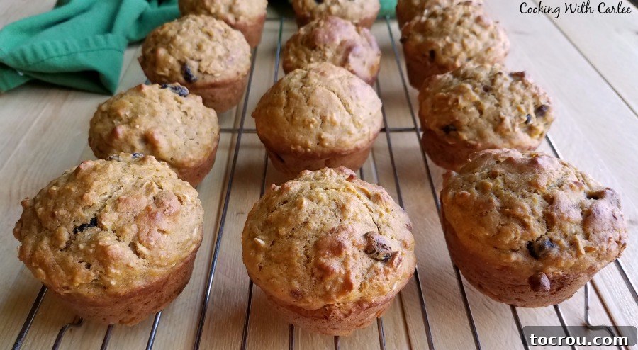 close up of pumpkin muffins.