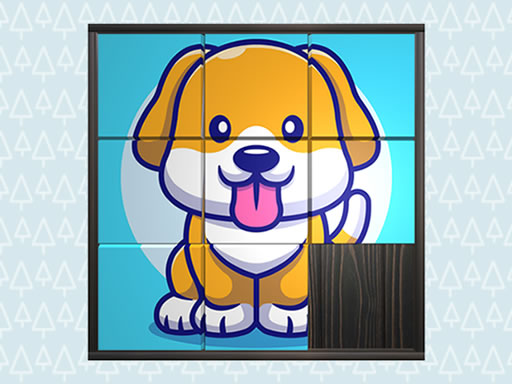 3D-Schiebepuzzle für Kinder