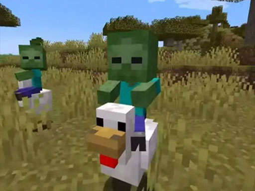 Chicken Jockey verstecktes Lavahuhn 2