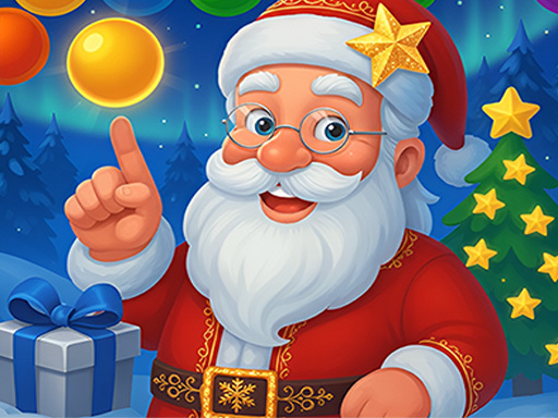 Weihnachts-Bubble-Shooter-Spiel