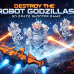 Zerstöre Godzillas: 3D-Shooter