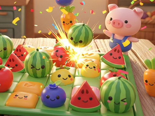 Farm House Crash Match-Spiel