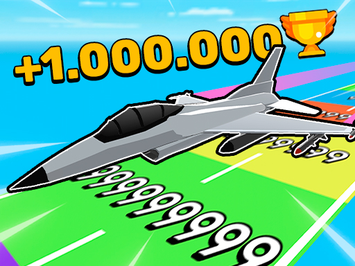 Obby: Fliege mit einem Flugzeug so weit wie möglich.