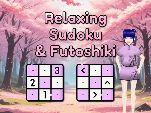Entspannendes Sudoku und Futushiki