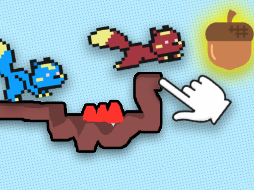 Eichhörnchen, zeichnet euer Level!